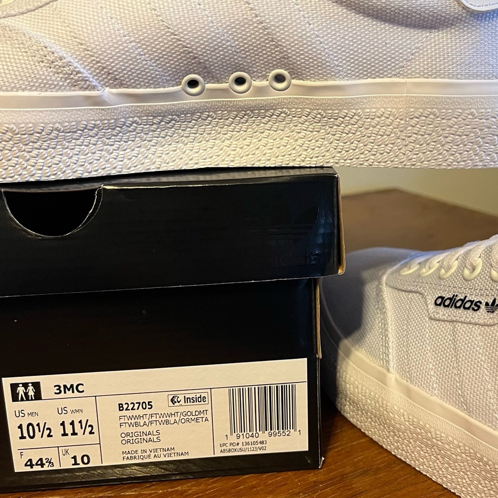 ADIDAS 3MC Vulc Cloud White - Picture 10 of 11
